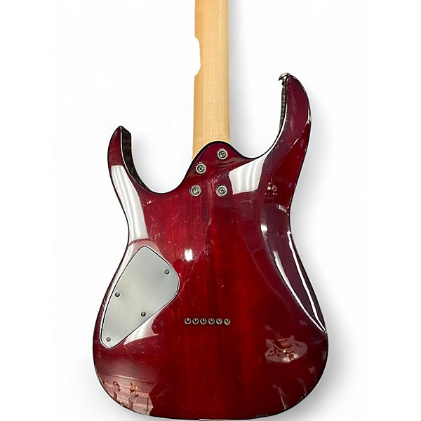 Used Ibanez RG3EXFM1 Trans Red Solid Body Electric Guitar