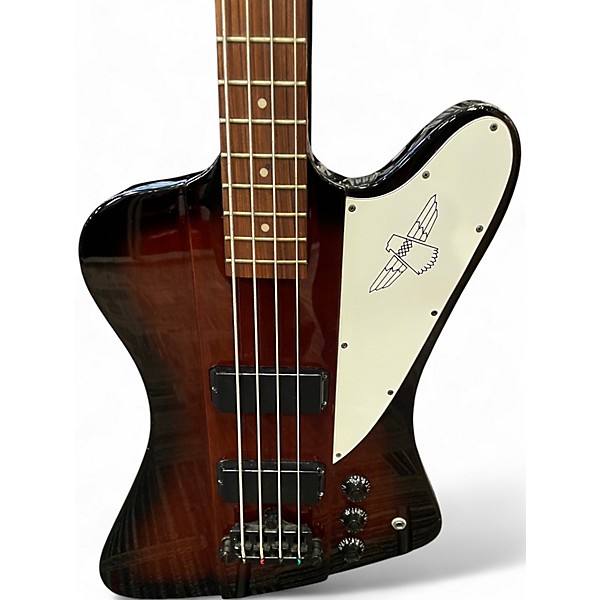 Used Epiphone Thunderbird IV Vintage Sunburst Electric Bass Guitar