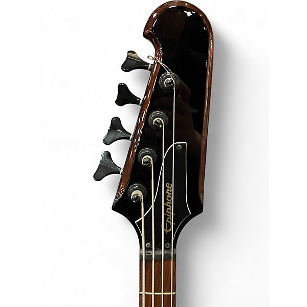Used Epiphone Thunderbird IV Vintage Sunburst Electric Bass Guitar