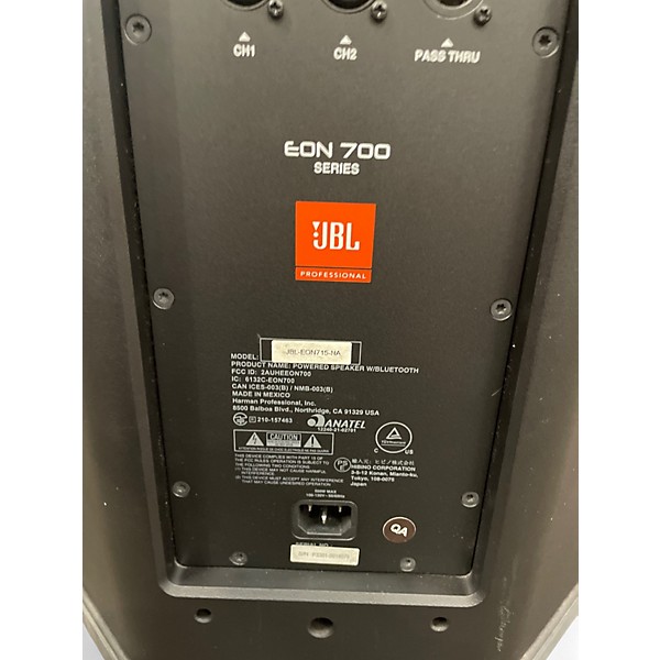 Used JBL EON715 700 SERIES Powered Speaker