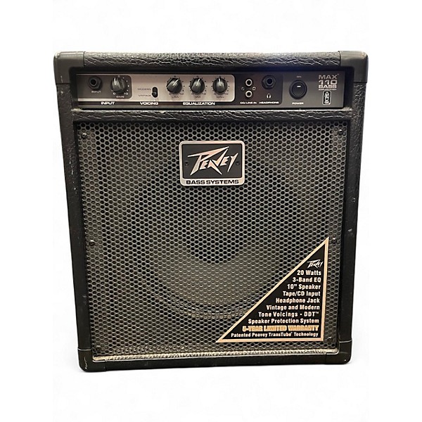 Used Peavey Max 110 II 1x10 20W Bass Combo Amp