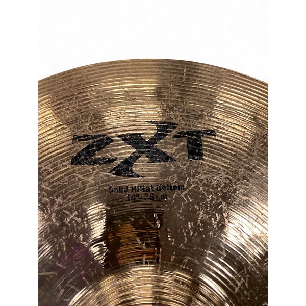 Used Zildjian 14in ZXT Solid Hi Hat Pair Cymbal