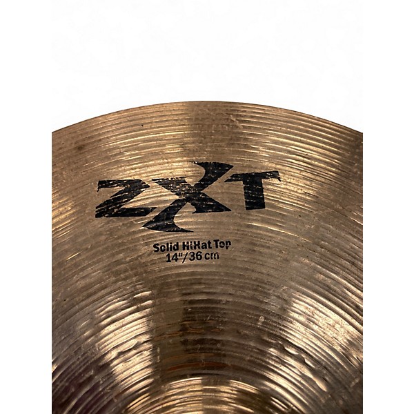Used Zildjian 14in ZXT Solid Hi Hat Pair Cymbal