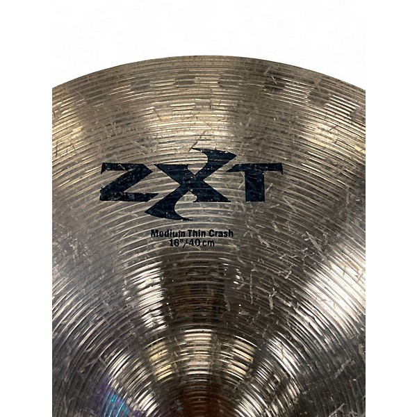 Used Zildjian 16in ZXT Medium Thin Crash Cymbal