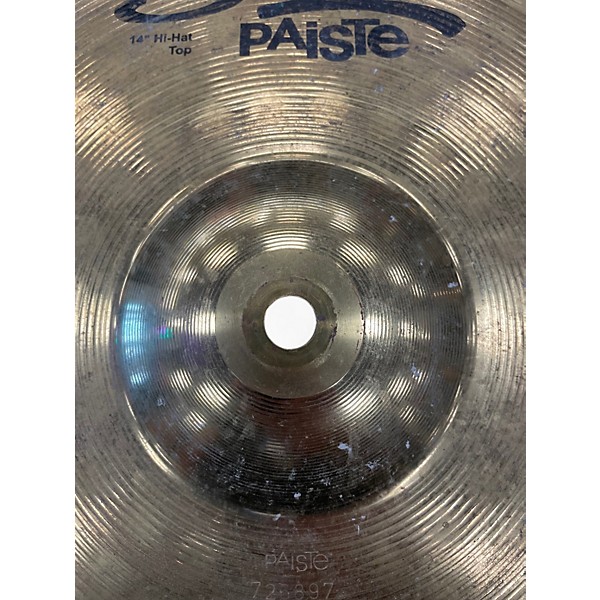 Used Paiste 14in 302 Hi Hat Pair Cymbal