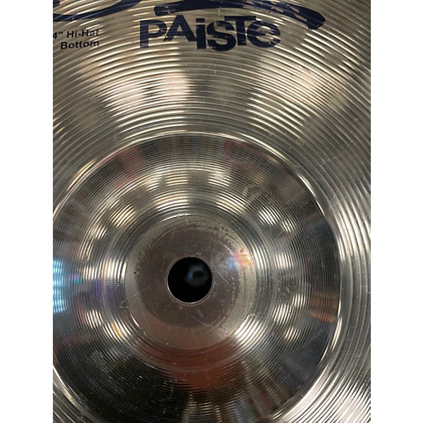Used Paiste 14in 302 Hi Hat Pair Cymbal