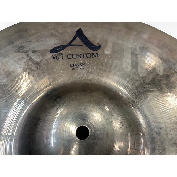 Used Zildjian 20in A Custom Crash Cymbal