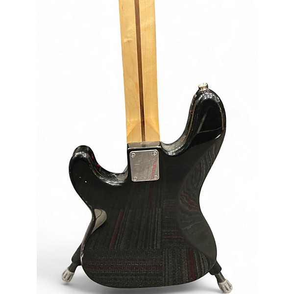 Used Squier Precision Bass Black Electric Bass Guitar