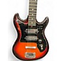 Used Harmony H802 3 Color Sunburst Solid Body Electric Guitar