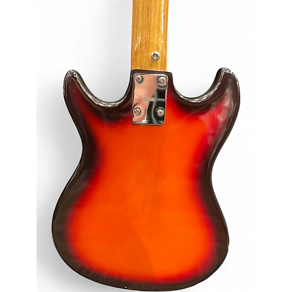 Used Harmony H802 3 Color Sunburst Solid Body Electric Guitar