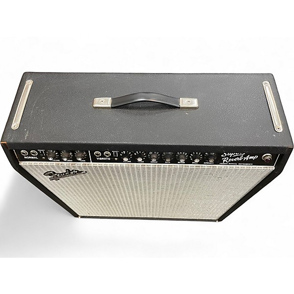 Used Fender Super Reverb 4x10 Tube Guitar Combo Amp