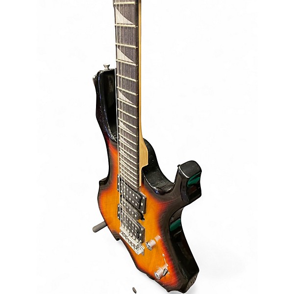 Used Glarry WARSTICK 2 Tone Sunburst Solid Body Electric Guitar