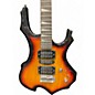 Used Glarry WARSTICK 2 Tone Sunburst Solid Body Electric Guitar