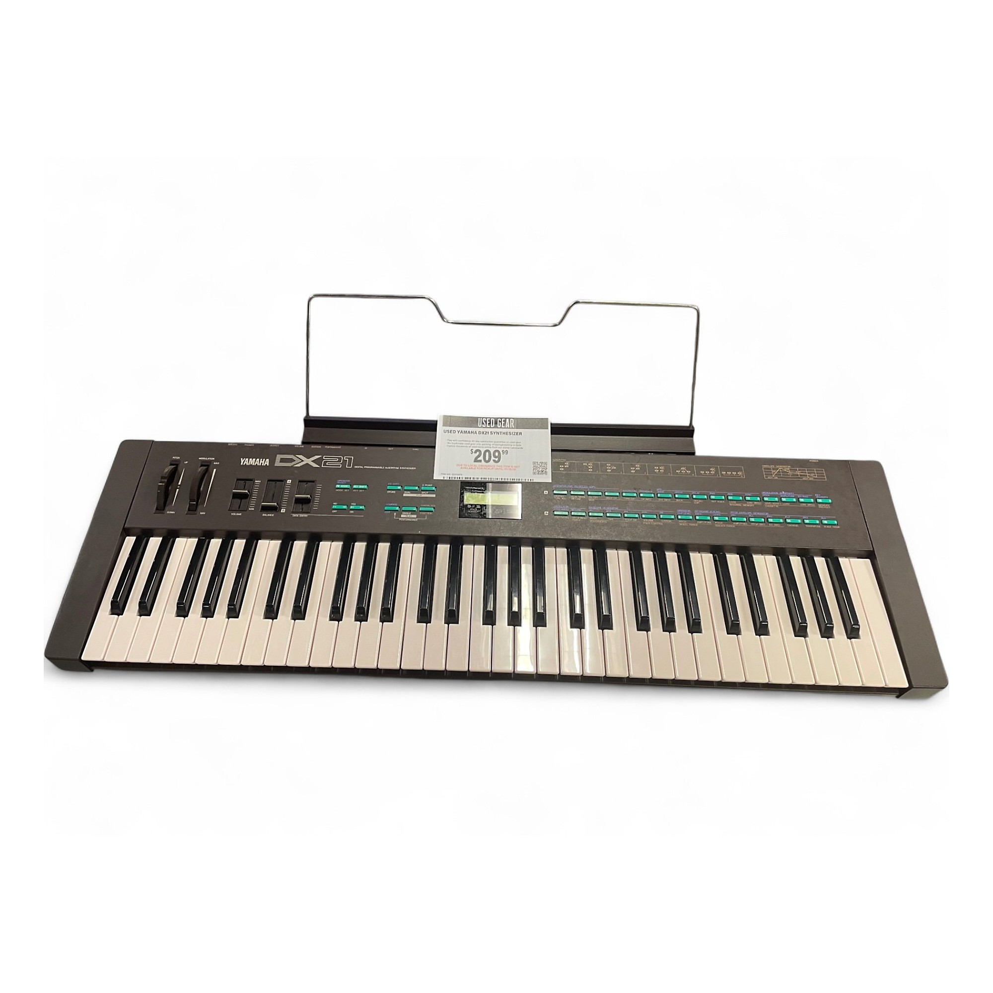 鍵盤楽器 YAMAHA DX21 Used Yamaha DX21 Synthesizer | Guitar Center