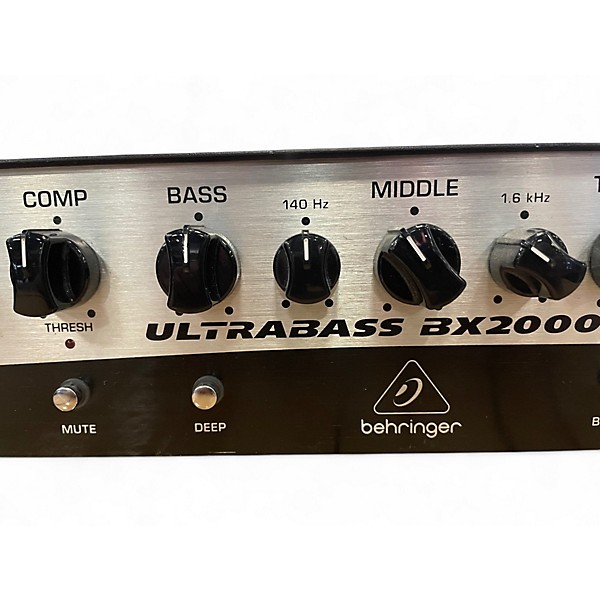 Used Behringer Ultrabass BX2000H Bass Amp Head