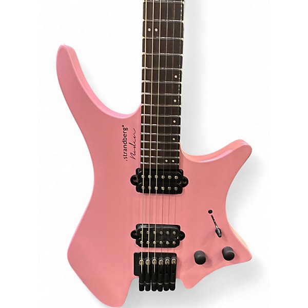 Used strandberg Boden Essential 6 Coral Pink Solid Body Electric Guitar