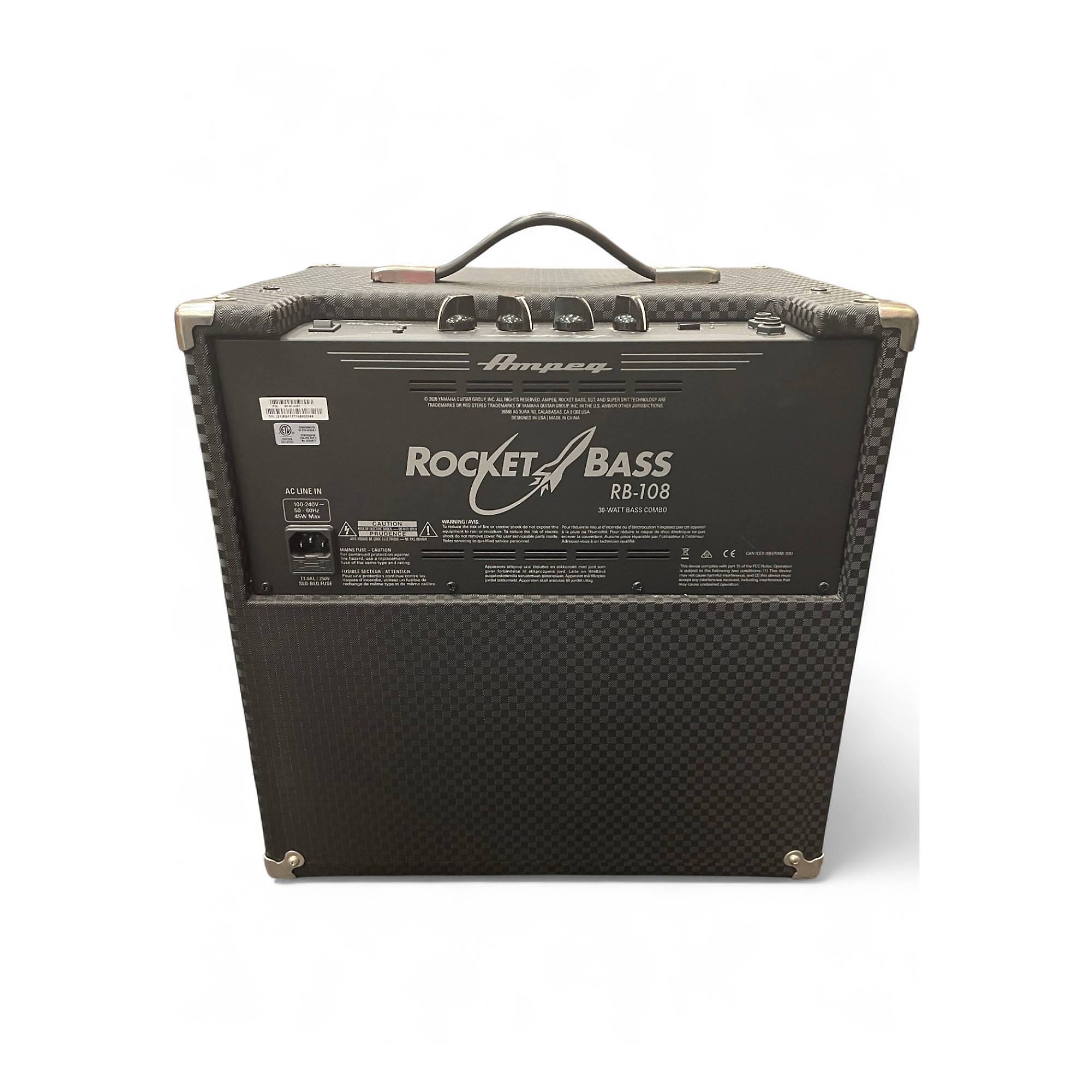 Used Ampeg rocket bass RB-108 Bass Combo Amp | Guitar Center
