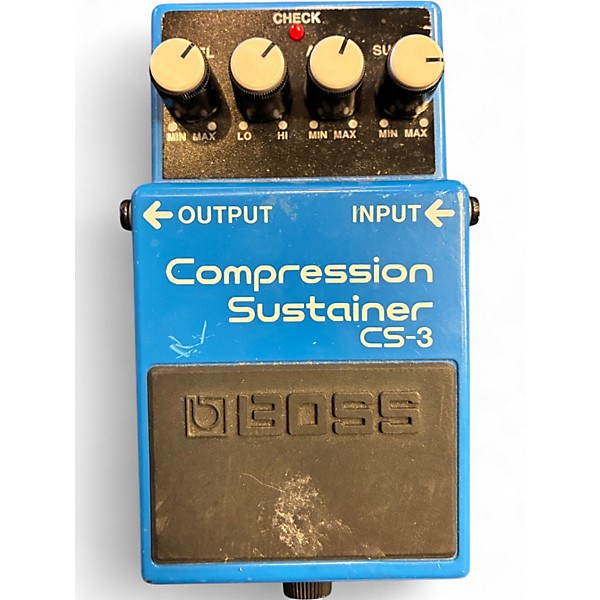 Used BOSS CS3 Compressor Sustainer Effect Pedal