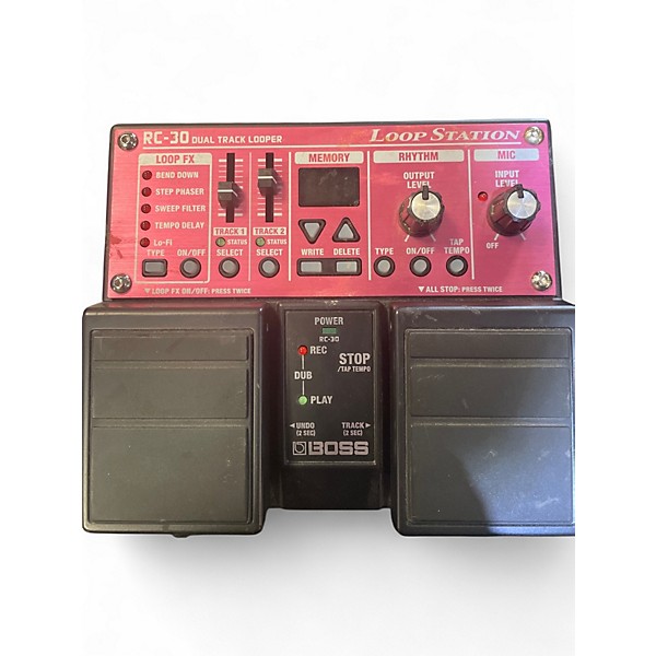 Used BOSS RC30 Loop Station Twin Pedal