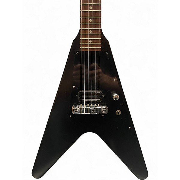 Used Gibson Melody Maker Flying V Black Solid Body Electric Guitar