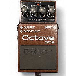 Used BOSS OC5 OCTAVE Effect Pedal