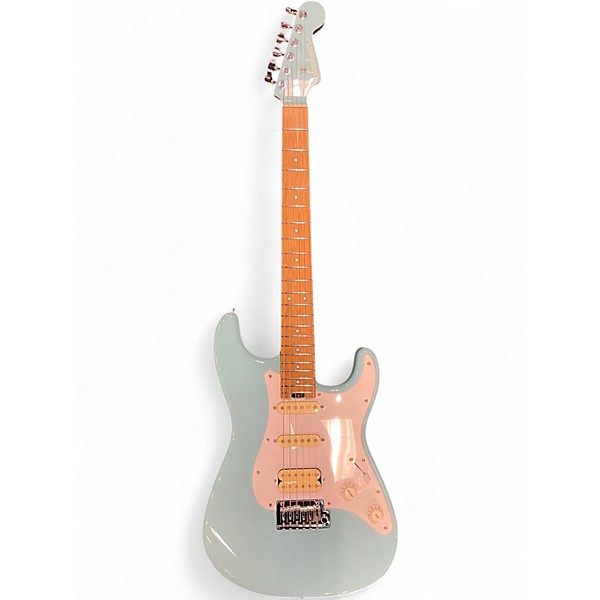 Used Jackson MJ Series Signature Misha Mansoor So-Cal Daphne Blue Solid Body Electric Guitar