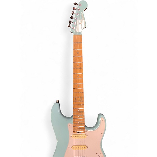 Used Jackson MJ Series Signature Misha Mansoor So-Cal Daphne Blue Solid Body Electric Guitar