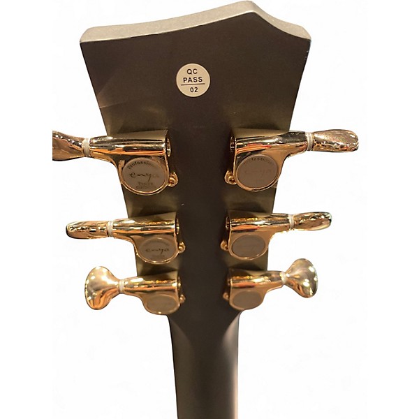Used Enya X4 Pro Carbon fiber grey Acoustic Electric Guitar