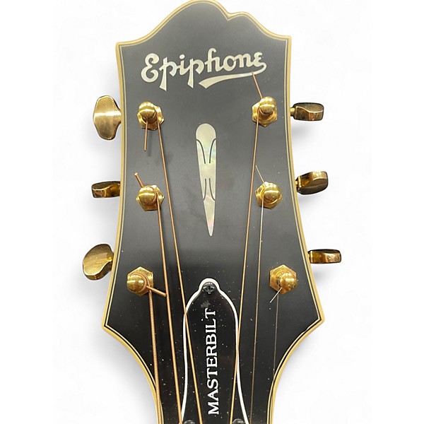 Used Epiphone Masterbuilt EF-500RCCE Vintage Natural Acoustic Electric Guitar