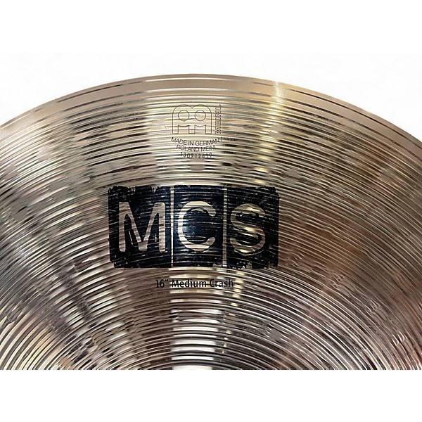 Used MEINL 16in MCS Series Medium Crash Cymbal