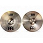 Used MEINL 14in MCS Series Medium Hi-Hat Pair Cymbal thumbnail