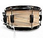 Used TAMA 6.5X14 Woodworks Poplar Natural Zebrawood Wrap Drum