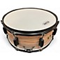 Used TAMA 6.5X14 Woodworks Poplar Natural Zebrawood Wrap Drum