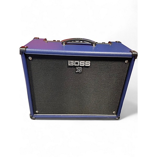 Used BOSS katana 100 blue Guitar Combo Amp