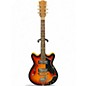 Used 1970s Unbranded DOUBLE CUT HOLLOW BODY 3 Color Sunburst Hollow Body Electric Guitar thumbnail