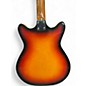 Used 1970s Unbranded DOUBLE CUT HOLLOW BODY 3 Color Sunburst Hollow Body Electric Guitar