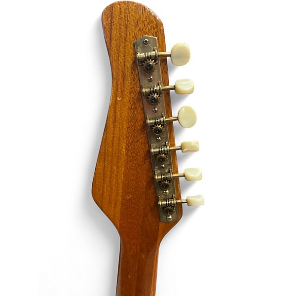 Used 1970s Unbranded OFFSET STYLE 2 Color Sunburst Solid Body Electric Guitar