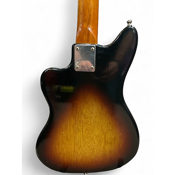Used 1970s Unbranded OFFSET STYLE 2 Color Sunburst Solid Body Electric Guitar