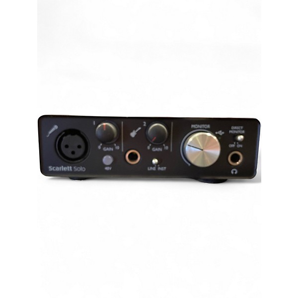Used Focusrite Scarlett Solo Audio Interface