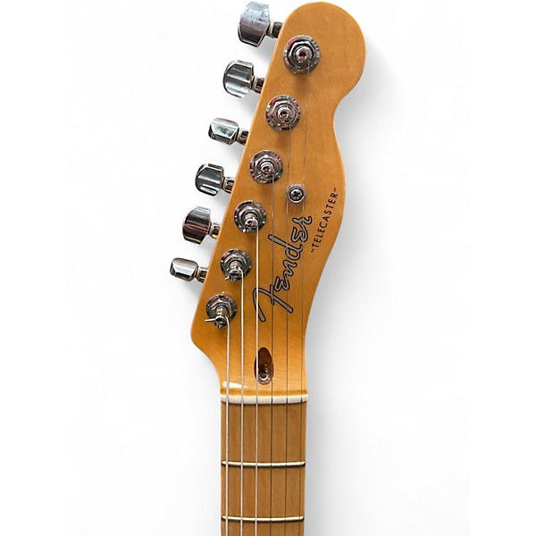 Used 2013 Fender American Deluxe Ash Telecaster Butterscotch Solid Body Electric Guitar