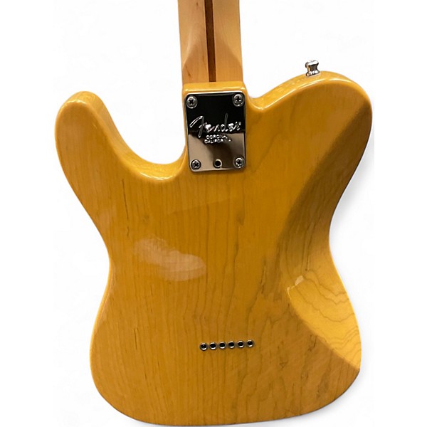 Used 2013 Fender American Deluxe Ash Telecaster Butterscotch Solid Body Electric Guitar