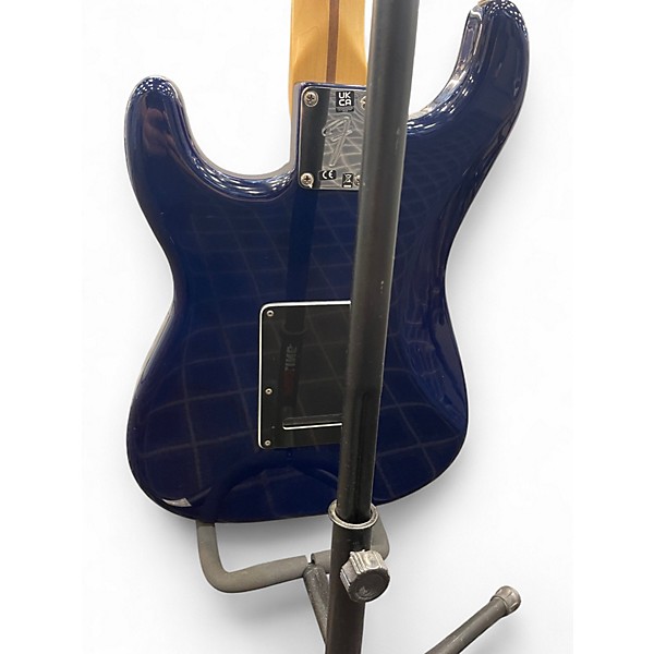 Used Fender Player Stratocaster HSS Plus Top Blue Burst Solid Body Electric Guitar