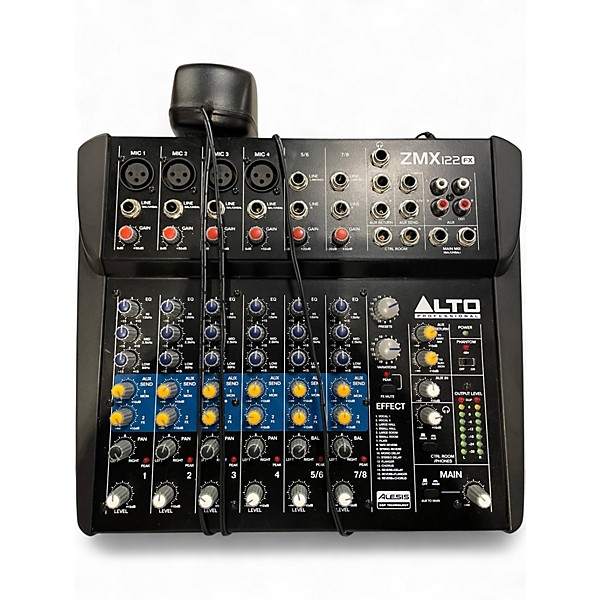 Used Alto ZMX122FX 8-Channel Unpowered Mixer