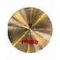 Used Paiste 21in 2002 Power Ride Cymbal