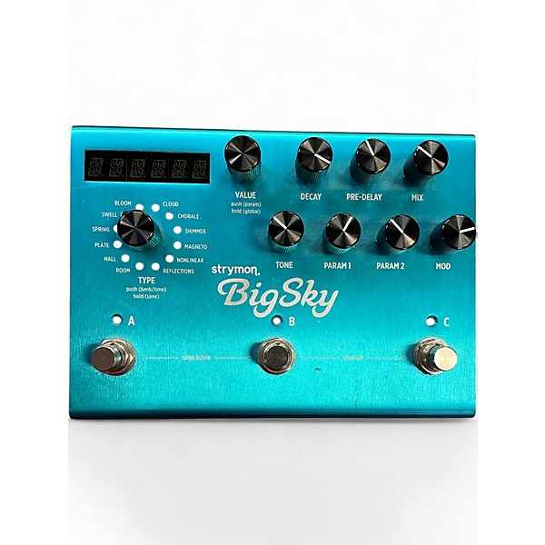 Used Strymon Bigsky Reverb Effect Pedal