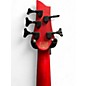 Used Schecter Guitar Research C5 GT Red Electric Bass Guitar