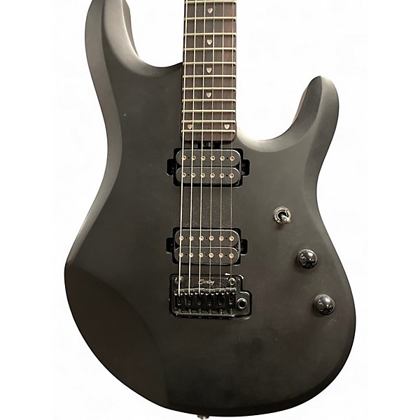 Used Sterling by Music Man JP60 Black Solid Body Electric Guitar