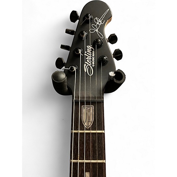 Used Sterling by Music Man JP60 Black Solid Body Electric Guitar