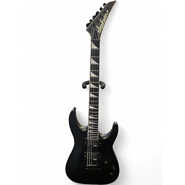 Used Jackson JS22 Dinky Satin Black Solid Body Electric Guitar