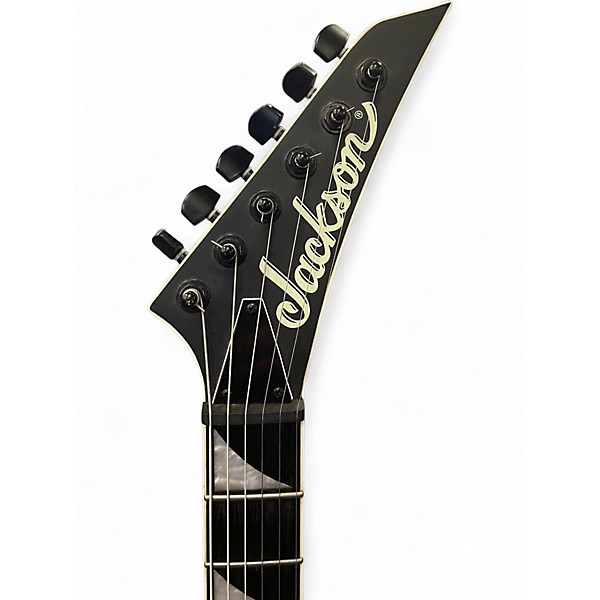 Used Jackson JS22 Dinky Satin Black Solid Body Electric Guitar